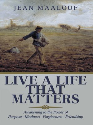 cover image of Live a Life That Matters
